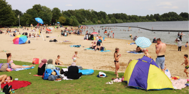 Grote zwemvijver